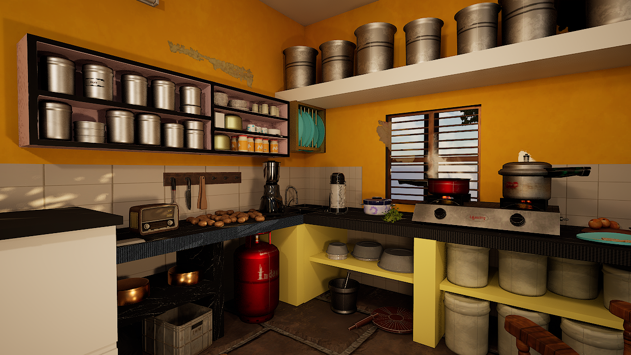 Final cinematic render