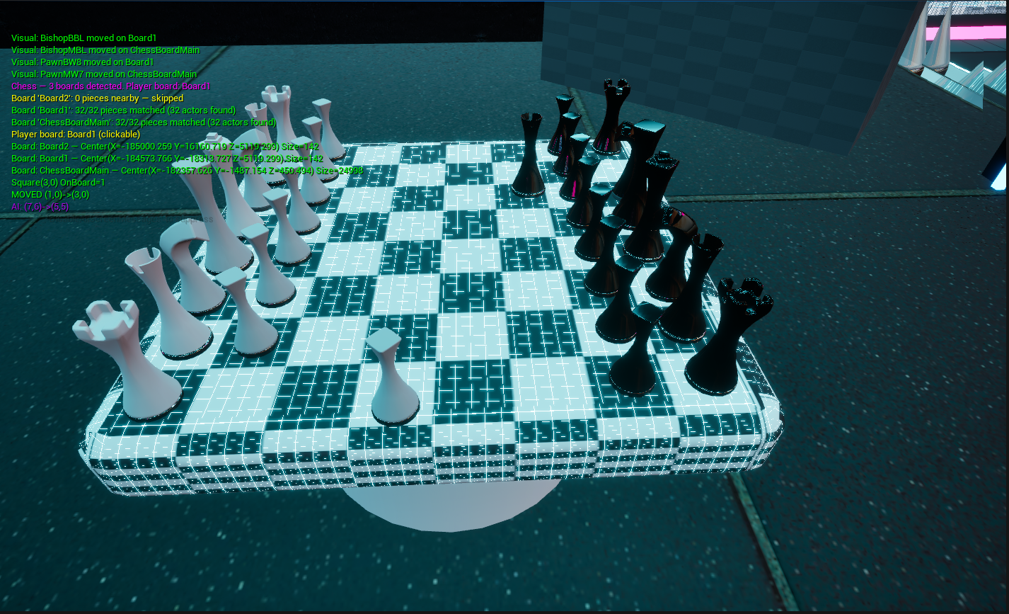 Material prototype spheres — cyan matte, glowing wireframe grid, circuit-pattern wireframe, light blue, pink, orange, and white fill variants